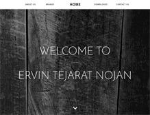 Tablet Screenshot of ervintejarat.com